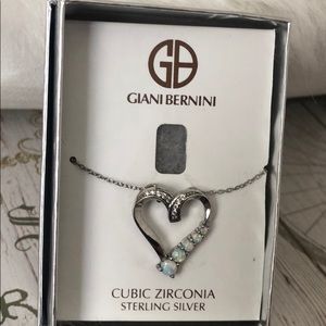 REDUCED!  Zirconia Sterling Silver.